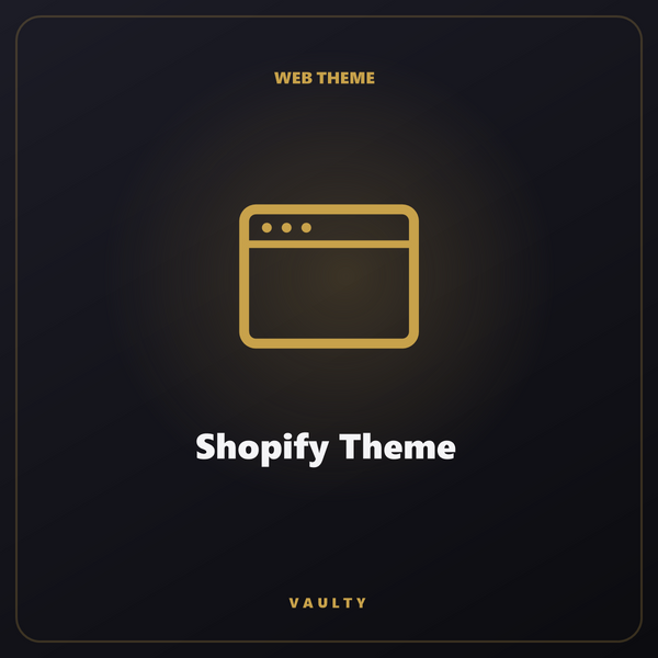 Shopify Theme — Thème e-commerce premium